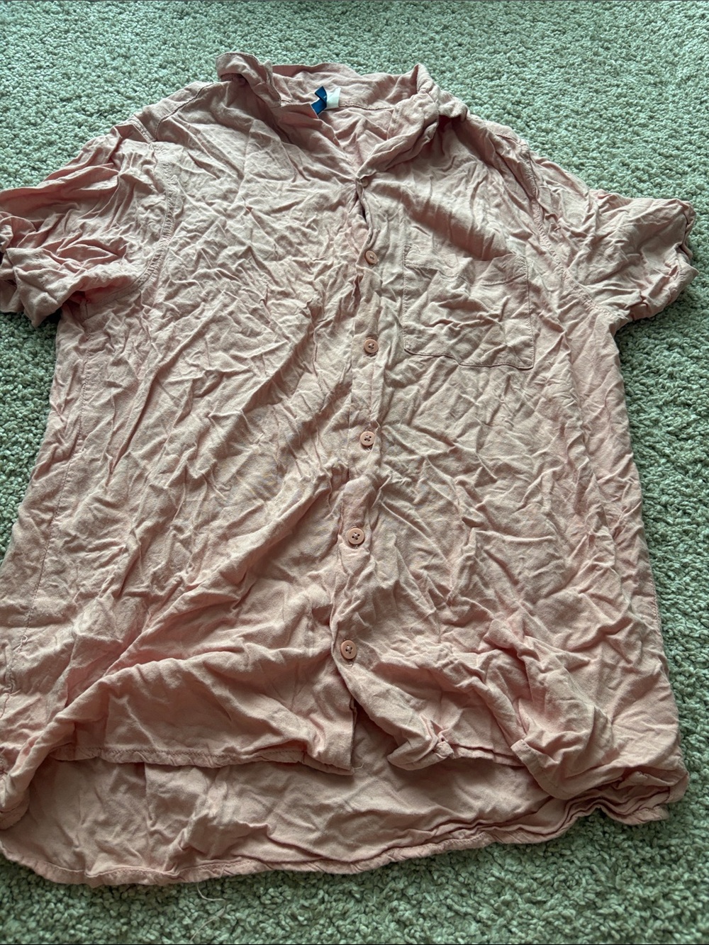 Cherry Blossom Pink Button Up Shirt